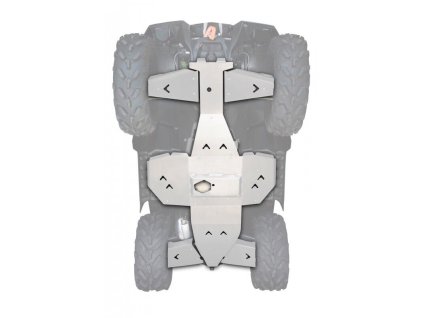 Kryty podvozku ALU pre POLARIS SPORTSMAN TOURING XP 1000 850 XRW Racing