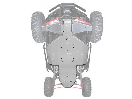Kryty podvozku ALU pre POLARIS RZR Turbo 2017 XRW Racing