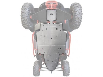 Kryty podvozku ALU pre SEGWAY VILLAIN SX10 XRW Racing 1