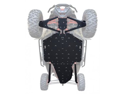 Kryty podvozku PHD pre CAN AM MAVERICK X3 XRS XRW Racing