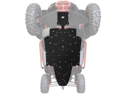 Kryty podvozku PHD pre SEGWAY VILLAIN SX10 XRW Racing 1