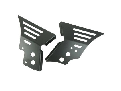 Bočné kryty rámu ALU čierne YAMAHA YFM 700R XRW Racing