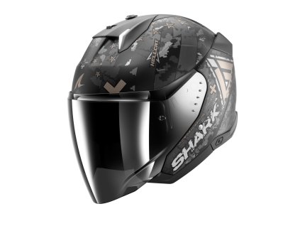 Prilba SHARK SKWAL i3 JET HELLCAT Mat KUA