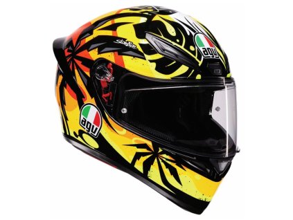 Prilba AGV K1 S Tropicrush Black Orange