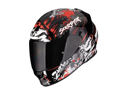 Prilba Scorpion EXO 491 SPECTOR Black Red