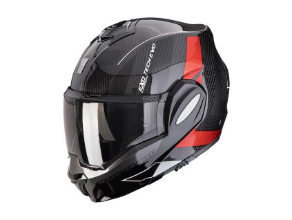 Prilba Scorpion EXO TECH Evo Carbon CAD Black Red