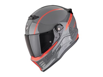 Prilba Scorpion COVERT FX DANKO Grey Red