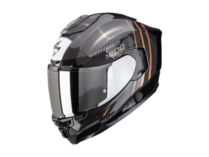 Prilba Scorpion EXO 1500 CARBON AIR ZITY Black Cooper