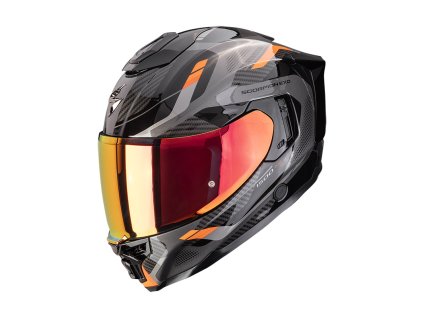Prilba Scorpion EXO 1500 AIR SLEEK Black Orange