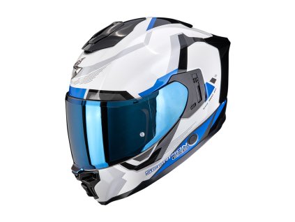 Prilba Scorpion EXO 1500 AIR ARENA White Blue