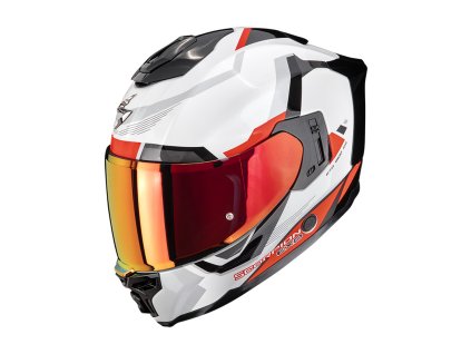 Prilba Scorpion EXO 1500 AIR ARENA White Red