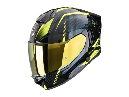 Prilba Scorpion EXO 530 AIR THERAS Black Yellow