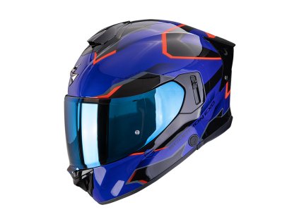 Prilba Scorpion EXO 530 AIR CLIP Blue Black Red
