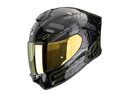 Prilba Scorpion EXO 530 AIR FOND Black Yellow