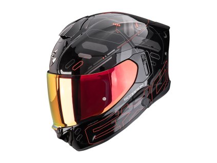Prilba Scorpion EXO 530 AIR FOND Black Red