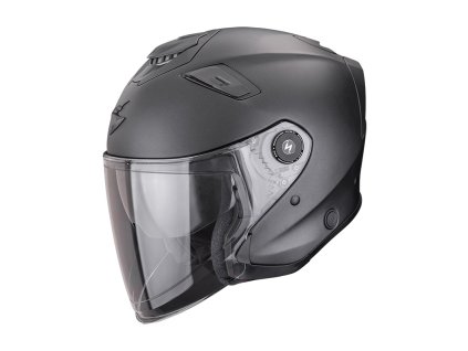Prilba Scorpion EXO GT JET SOLID Matt Pearl Black