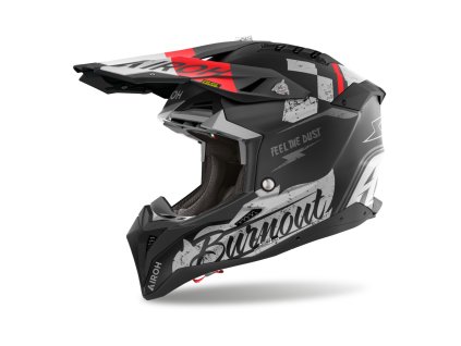 Prilba AIROH Aviator 3 BURNOUT Matt