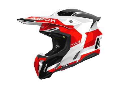 Prilba AIROH TWIST 3 FANCY Red Gloss