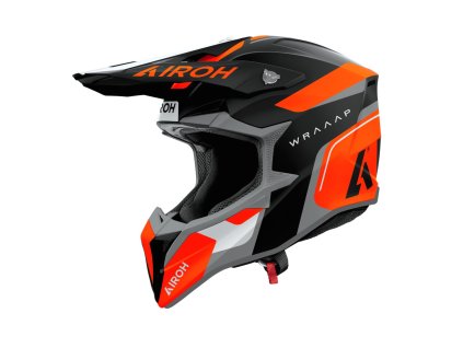 Prilba AIROH WRAAAP CONQUER Orange Matt