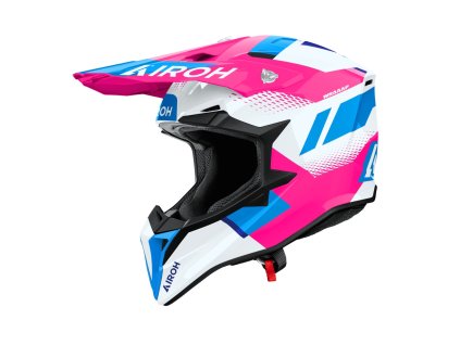 Prilba AIROH WRAAAP VISION Pink Gloss
