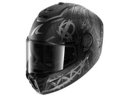 Prilba SHARK SPARTAN RS Carbon SHIEVER mat DAS