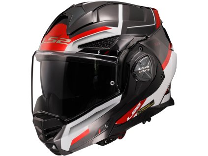 Prilba LS2 FF901 ADVANT X SPECTRUM BLACK WHITE RED 06