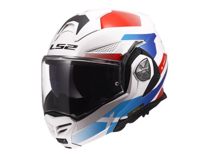 Prilba LS2 FF901 ADVANT X NOVA WHITE BLUE RED 06