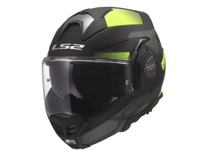 Prilba LS2 FF901 ADVANT X NOVA MATT BLACK H V YELLOW 06
