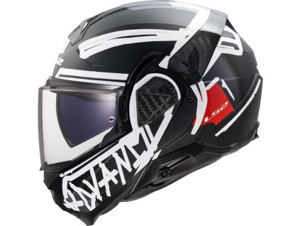 Prilba LS2 FF910 ADVANT II TAPE BLACK