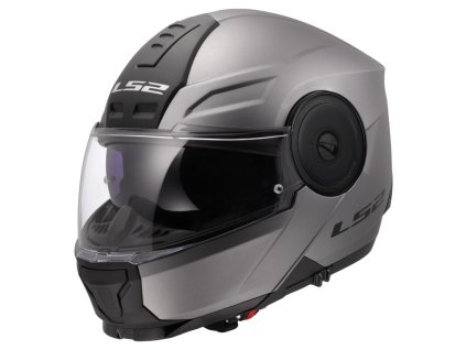 Prilba LS2 FF902 SCOPE II SOLID MATT TITANIUM 06
