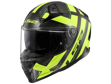 Prilba LS2 FF811 VECTOR II CARBON STRONG GL.YELLOW 06