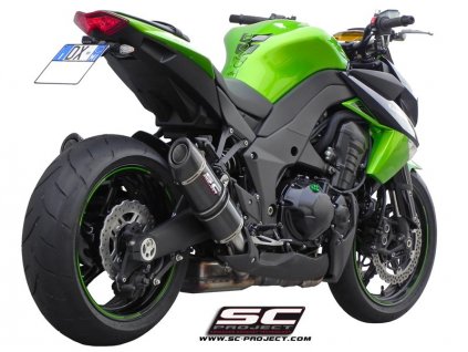 Výfuk SC Project KAWASAKI Z 1000/SX 10-13 OVAL Krátky K09A-12C
