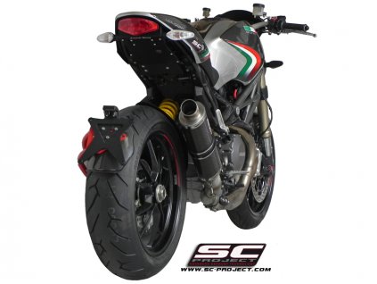Výfuk SC Project DUCATI MONSTER 1100 EVO 11-13 OVAL R60 D07A-07C