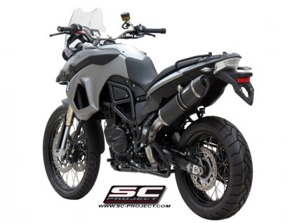 Výfuk SC Project BMW F 800 GS/650 GS 08-15 OVAL B04B-02C