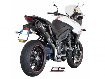Výfuk SC Project TRIUMPH TIGER SPORT 1050 13-15 OVAL - Zvýšený T08A-H02C