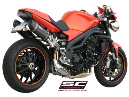 Výfuk SC Project TRIUMPH SPEED TRIPLE 1050 05-06 OVAL T04A-12C