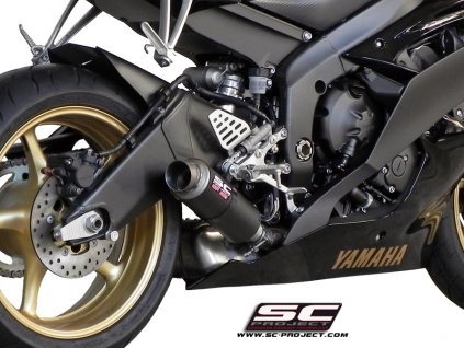Výfuk SC Project YAMAHA YZF-R6 06-16 GP M2 Znížený Y04A-L18C