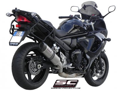 Výfuk SC Project SUZUKI GSF 1250 BANDIT 07-12 OVAL S06A-02T