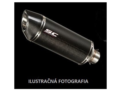 Výfuk SC Project SUZUKI GSX-R 1000 09-11 OVAL Krátky 1x S01A-01C
