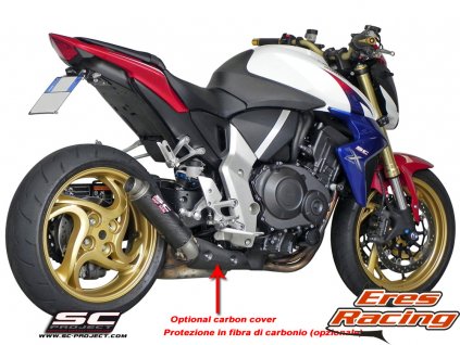 Výfuk SC Project Honda CB 1000 R 11-17 Carbon ochrana pre originál katalyzátor H01A-CP