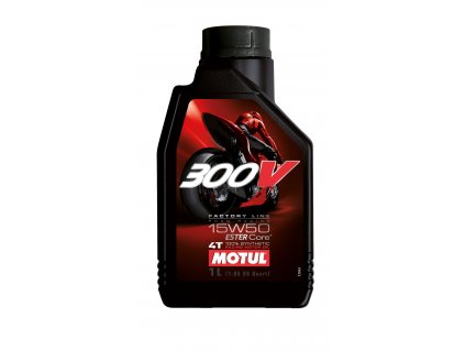 Motul olej 300V 15W50 FactoryLine - 1L ESTER 100% Syntetický