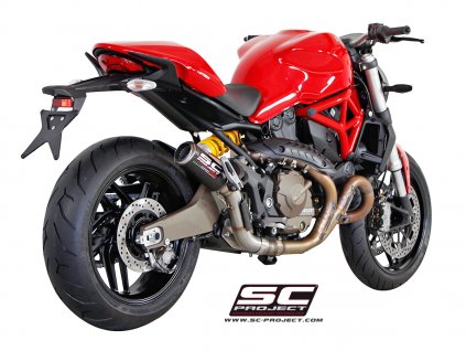 Výfuk SC Project DUCATI MONSTER 821 14-17 CR-T D14A-38C