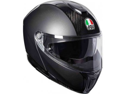 Prilba AGV Sportmodular Carbon Dark Grey