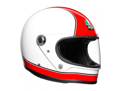 prilba na moto agv x3000 super agv red white