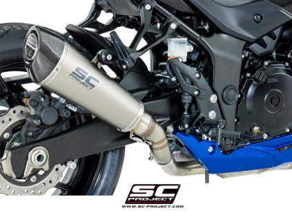 Výfuk SC Project SUZUKI GSX-S 750 17-20 Kónický S15A-34T