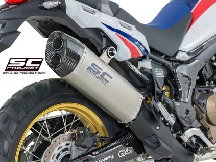 Výfuk SC Project Honda CRF 1000L 16-19 Africa Twin ADVENTURE H16A-85T