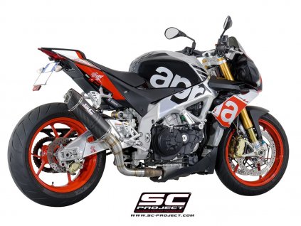 Výfuk SC Project APRILIA TUONO V4 FACTORY/RR 15-16 OVAL A07A-01C