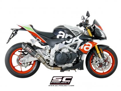 Výfuk SC Project APRILIA TUONO V4 1100 RR/FACTORY 17-20 OVAL A16A-40FTC