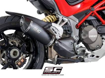 Výfuk SC Project DUCATI Multistrada 1200/S 15-17 OVAL D19A-K25O