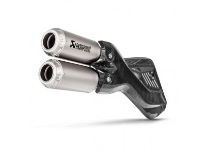 Výfuk Akrapovič Ducati Multistrada 1200 Enduro 2017-18 Slip-On Line (Titanium) S-D9SO10-HIFFT